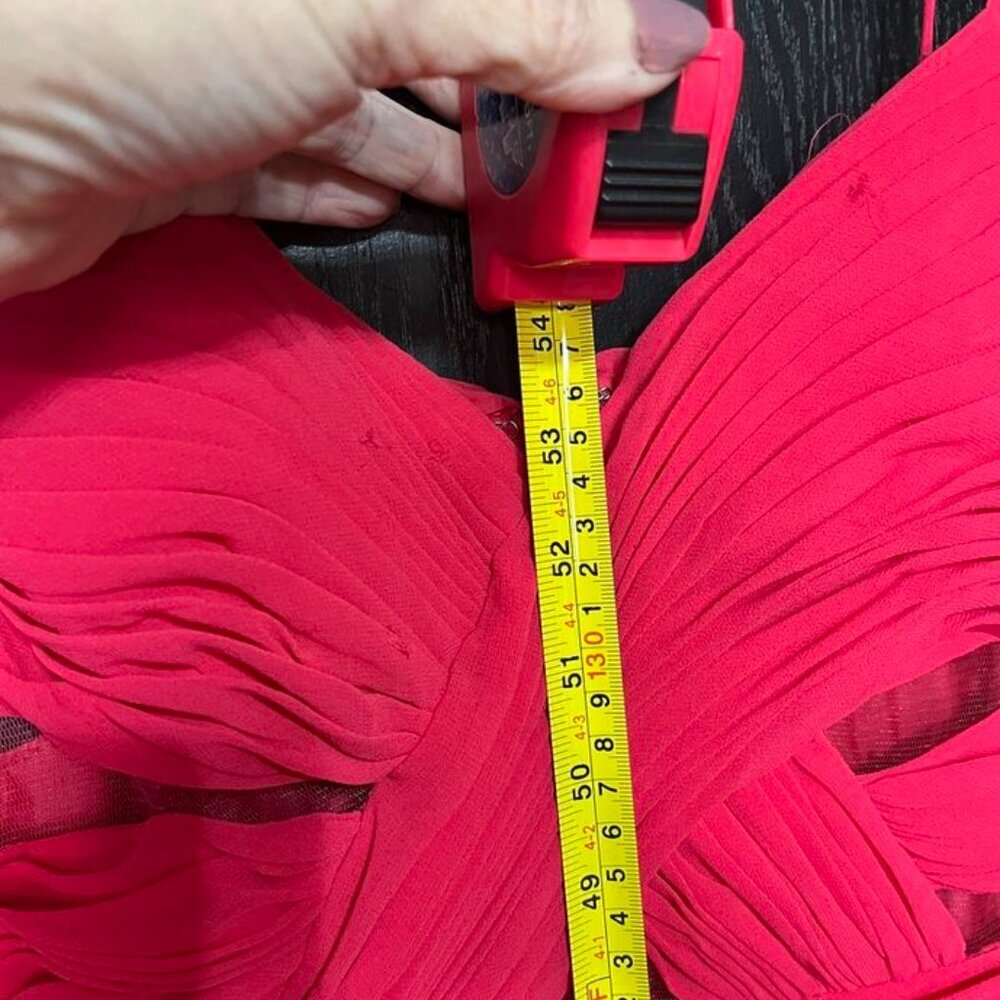 Cache Fuchsia Sweetheart High-Low Formal Dress Si… - image 8